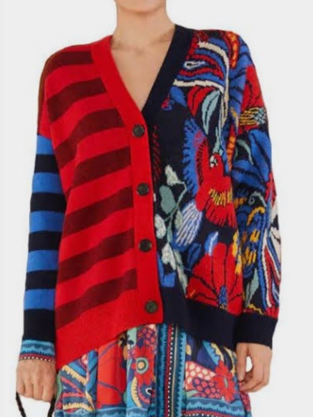 Farm Rio Knit Cardigan Oversized - Picture 2 of 8